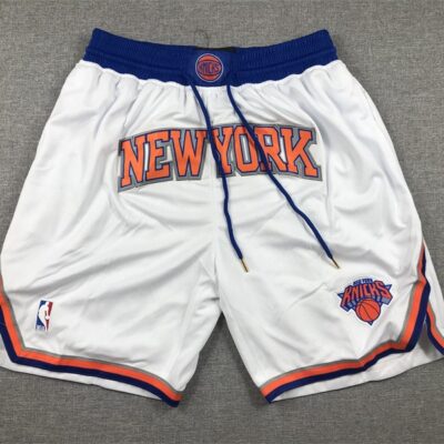 NBA New York Knicks White Association Edition Swingman Shorts - Limited Shorts | NBA Shorts