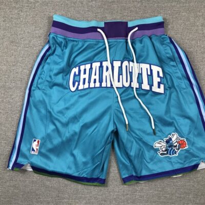 NBA Mitchell & Ness Charlotte Hornets Hardwood Classic Swingman Shorts - Limited Shorts | NBA Shorts