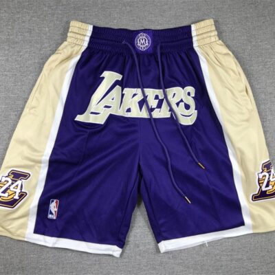 NBA Los Angeles Lakers Hardwood Classic 1996-2016 Hall of Fame Purple Shorts - Limited Shorts | NBA Shorts