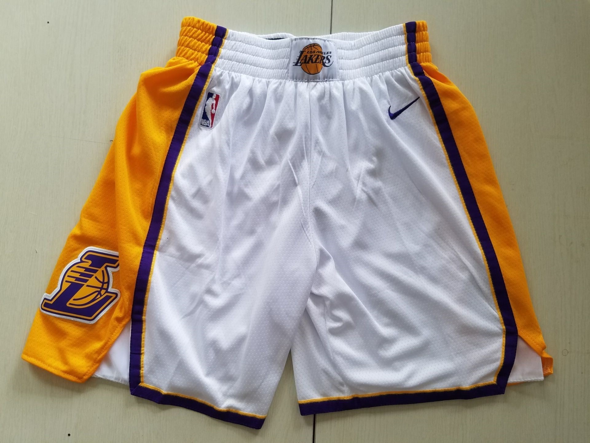 NBA Swingman Los Angeles Lakers Icon Edition Basketball Team Shorts - Limited Shorts | NBA Shorts NBA Swingman Los Angeles Lakers Icon Edition Basketball Team Shorts - Limited Shorts | NBA Shorts