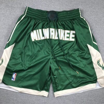 NBA Milwaukee Bucks Icon Edition Nike NBA Swingman Green Shorts - Limited Shorts | NBA Shorts