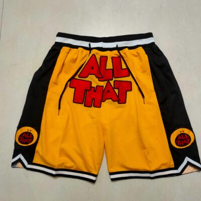 NBA Basketball shorts All That Logo Cartoon Comics - Limited Shorts | NBA Shorts