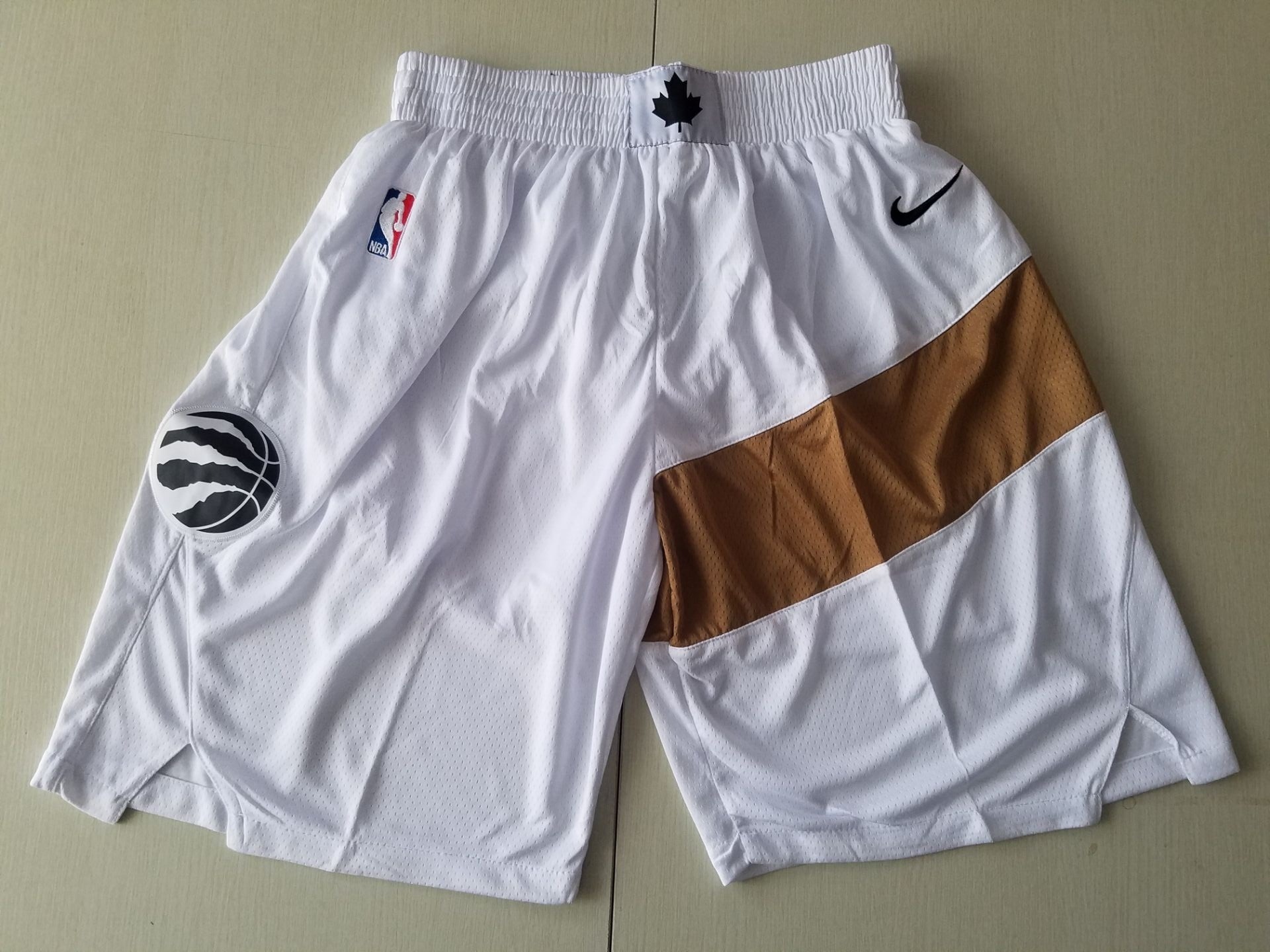 NBA Toronto Raptors City Edition Swingman White/Gold Basketball Team Shorts - Limited Shorts | NBA Shorts NBA Toronto Raptors City Edition Swingman White/Gold Basketball Team Shorts - Limited Shorts | NBA Shorts