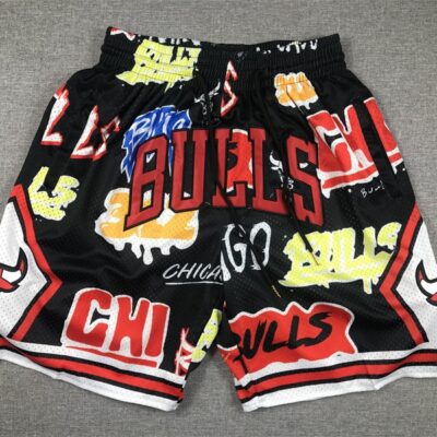 NBA MITCHELL & NESS NBA SLAP STICKER SWINGMAN SHORT CHICAGO BULLS 1997 - Limited Shorts | NBA Shorts