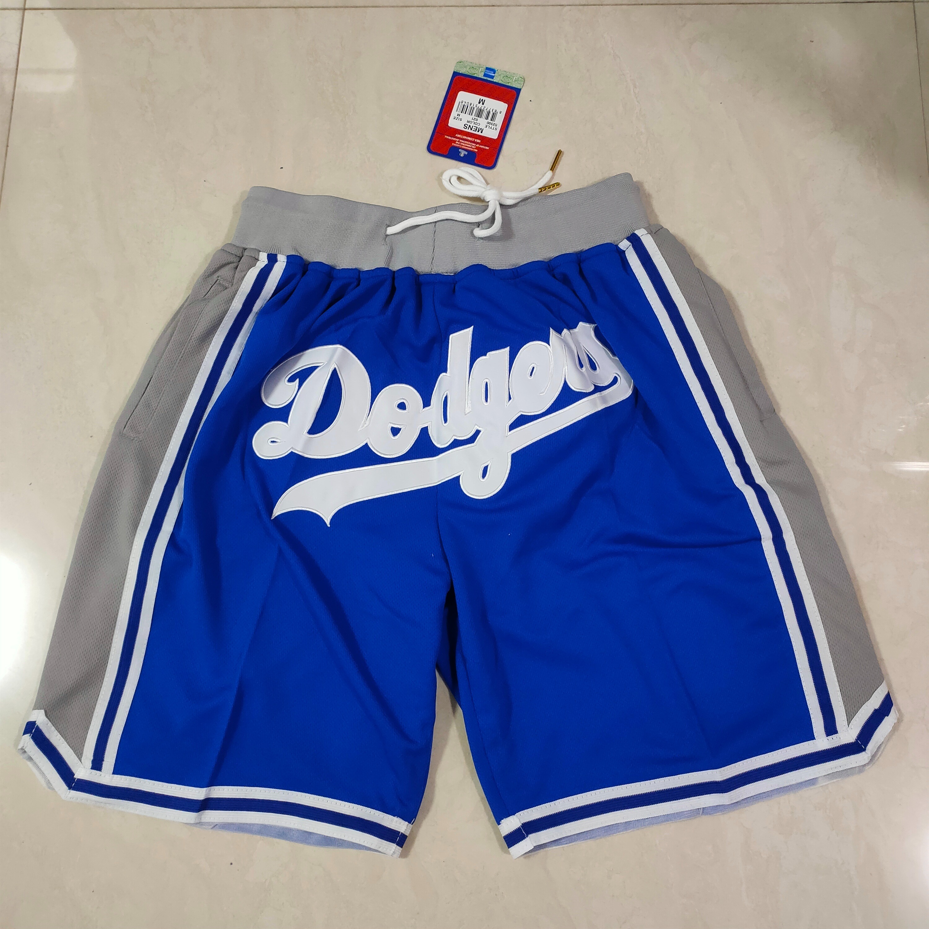 Just Don x Mitchell & Ness - Dodgers Grey - Limited Shorts | MLB Shorts Just Don x Mitchell & Ness - Dodgers Grey - Limited Shorts | MLB Shorts