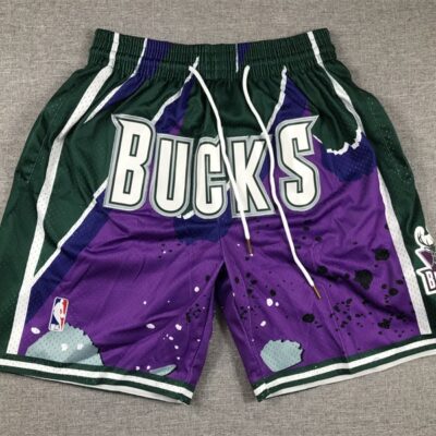 NBA Just Don Milwaukee Bucks 1995-96 Shorts - Limited Shorts | NBA Shorts
