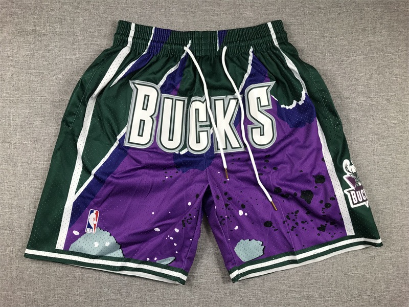 NBA Just Don Milwaukee Bucks 1995-96 Shorts - Limited Shorts | NBA Shorts NBA Just Don Milwaukee Bucks 1995-96 Shorts - Limited Shorts | NBA Shorts