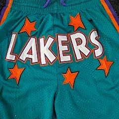 NBA Just Don Rookie Los Angeles Lakers 1995 Basketball Shorts - Limited Shorts | NBA Shorts NBA Just Don Rookie Los Angeles Lakers 1995 Basketball Shorts - Limited Shorts | NBA Shorts
