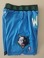 Just Don Minnesota Timberwolves Blue Basketball Shorts - Limited Shorts | NBA Shorts Just Don Minnesota Timberwolves Blue Basketball Shorts - Limited Shorts | NBA Shorts