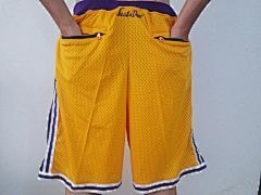 NBA Just Don x Mitchell & Ness Los Angeles Lakers Basketball Team Shorts - Limited Shorts | NBA Shorts NBA Just Don x Mitchell & Ness Los Angeles Lakers Basketball Team Shorts - Limited Shorts | NBA Shorts