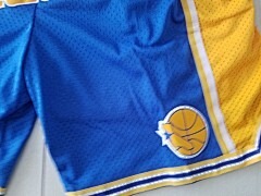 NBA Just Don Golden State Warriors 1995-1996 Basketball Team Shorts - Limited Shorts | NBA Shorts NBA Just Don Golden State Warriors 1995-1996 Basketball Team Shorts - Limited Shorts | NBA Shorts