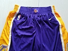 NBA Los Angeles Lakers Nike Icon Swingman Short Basketball Team Shorts - Limited Shorts | NBA Shorts