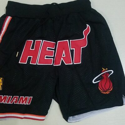 Just Don NBA Miami Heat 1996-97 Basketball Team Shorts - Limited Shorts | NBA Shorts