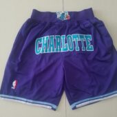 Just Don Shorts Charlotte Hornets 1994-95 Basketball Shorts - Limited Shorts | NBA Shorts