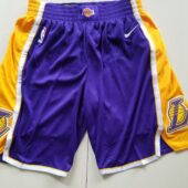 NBA Los Angeles Lakers Nike Icon Swingman Short Basketball Team Shorts - Limited Shorts | NBA Shorts