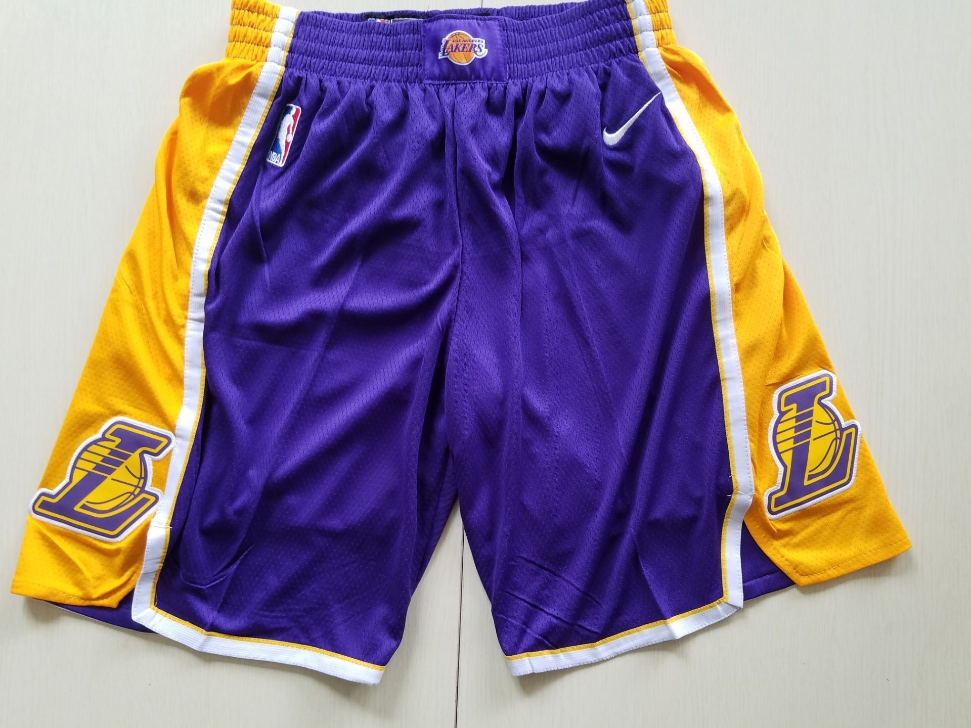 NBA Los Angeles Lakers Nike Icon Swingman Short Basketball Team Shorts - Limited Shorts | NBA Shorts NBA Los Angeles Lakers Nike Icon Swingman Short Basketball Team Shorts - Limited Shorts | NBA Shorts