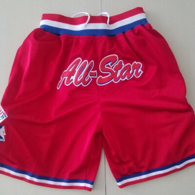 1991 NBA All-Star Game Shorts – Red - Limited Shorts | NBA Shorts