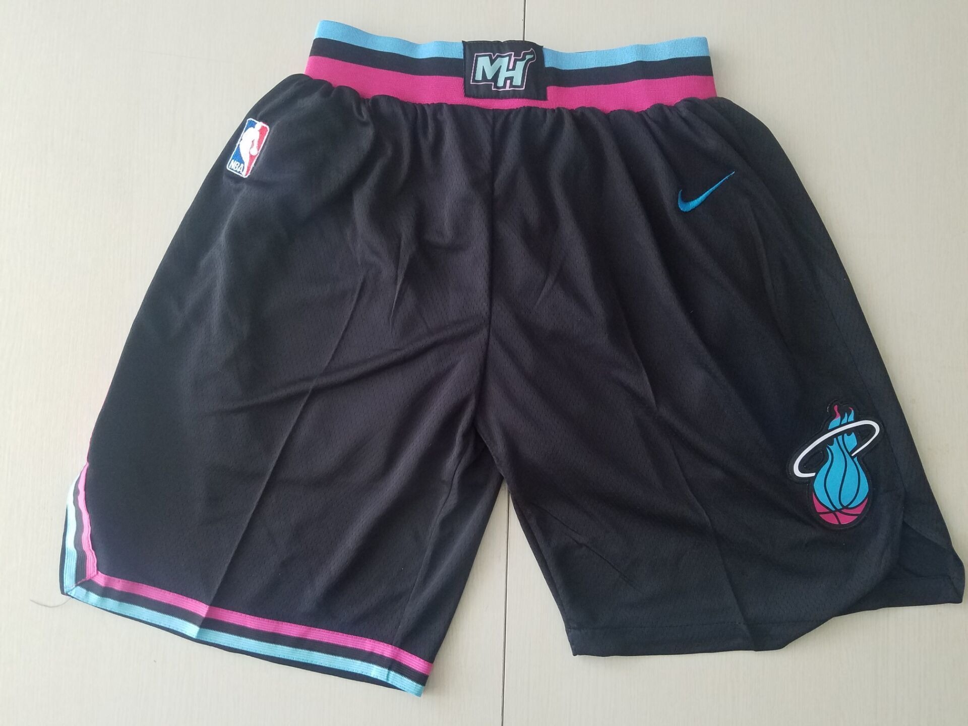 NBA Swingman Miami Heat Vice City Edition Basketball Team Shorts - Limited Shorts | NBA Shorts NBA Swingman Miami Heat Vice City Edition Basketball Team Shorts - Limited Shorts | NBA Shorts