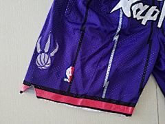 NBA Just Don Toronto Raptors 1998-99 Basketball Team Shorts - Limited Shorts | NBA Shorts NBA Just Don Toronto Raptors 1998-99 Basketball Team Shorts - Limited Shorts | NBA Shorts