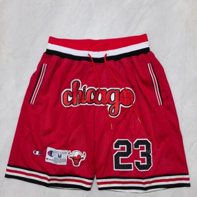 NBA Swingman Chicago Bulls Icon Edition Red/College White Basketball Shorts - Limited Shorts | NBA Shorts