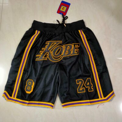 NBA  8 24 Legend Retro Kobe Black Basketball Shorts - Limited Shorts | NBA Shorts