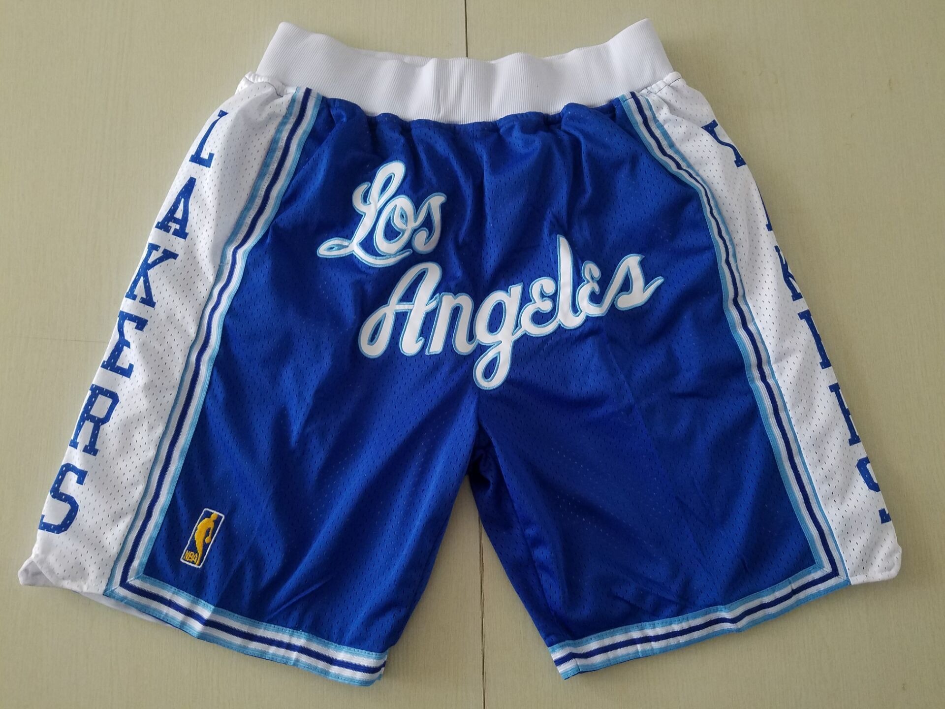Authentic Mitchell & Ness Just Don Los Angeles Lakers Blue Shorts - Limited Shorts | NBA Shorts Authentic Mitchell & Ness Just Don Los Angeles Lakers Blue Shorts - Limited Shorts | NBA Shorts