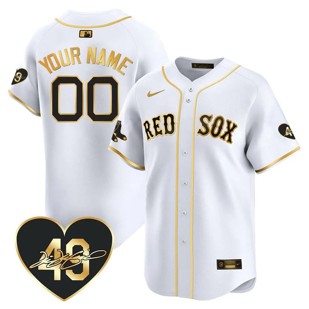 Red Sox Custom Jersey - Memorial Patch – All Stitched - Limited Jersey | MLB Jersey Red Sox Custom Jersey - Memorial Patch – All Stitched - Limited Jersey | MLB Jersey