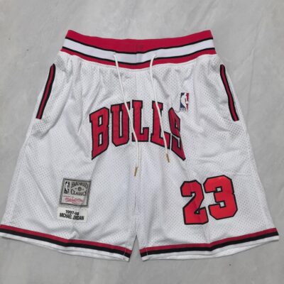 Chicago Bulls Hardwood Classics 1997-98 Michael Jordan #23 Vintage Basketball Shorts - Limited Shorts | NBA Shorts