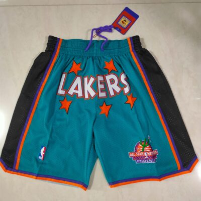 NBA Just Don Rookie Los Angeles Lakers 1995 Basketball Shorts - Limited Shorts | NBA Shorts