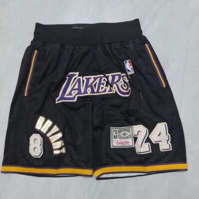 Mitchell & Ness Hardwood Classics Gameday Los Angeles Lakers Kobe Bryant #8/#24 Mesh Basketball Shorts - Limited Shorts | NBA Shorts