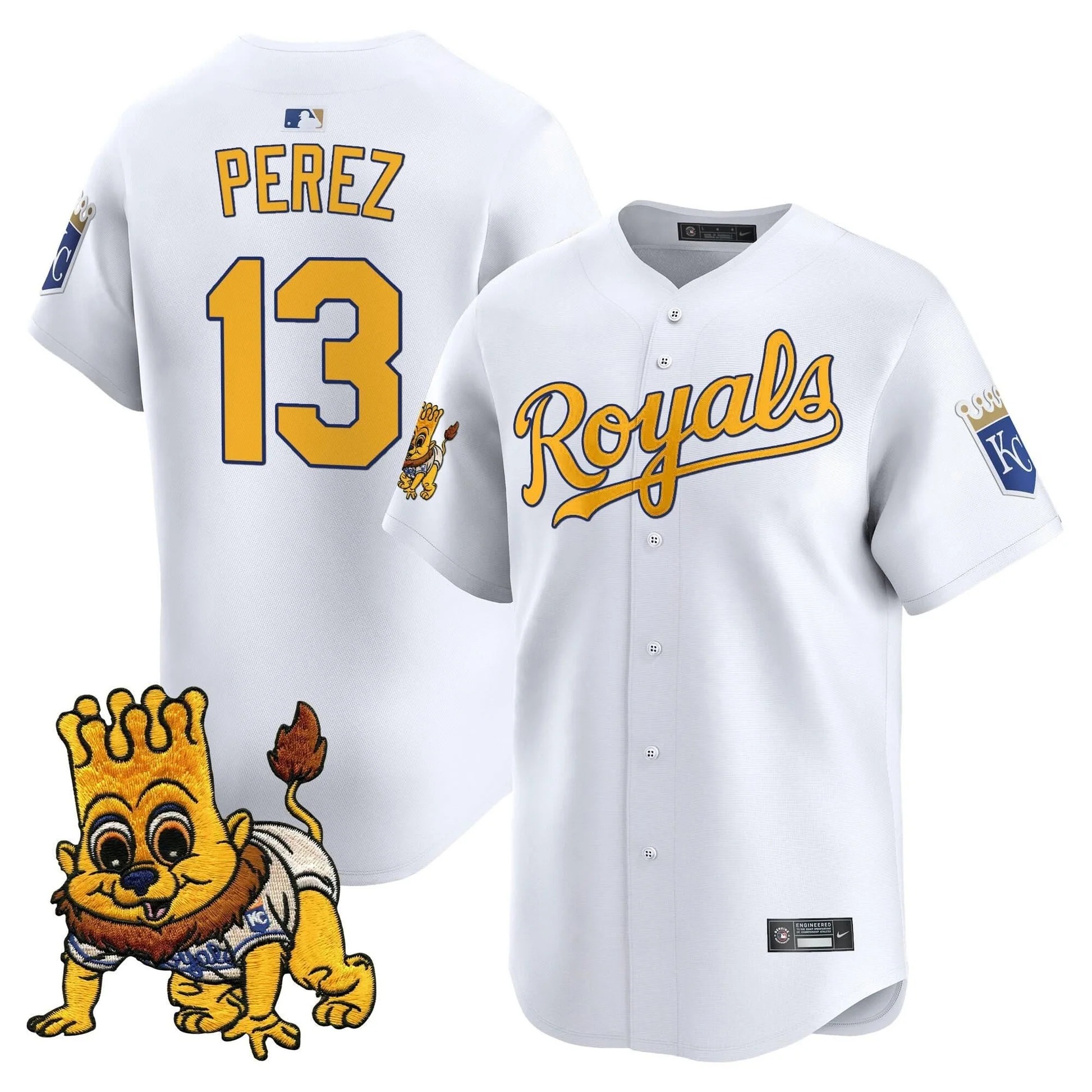 Kansas City Royals Sluggerrr Patch Vapor Premier Limited Jersey - All Stitched - Limited Jersey | MLB Jersey Kansas City Royals Sluggerrr Patch Vapor Premier Limited Jersey - All Stitched - Limited Jersey | MLB Jersey