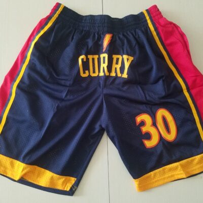NBA Golden State Warriors Steph Curry throwback championship shorts - Limited Shorts | NBA Shorts