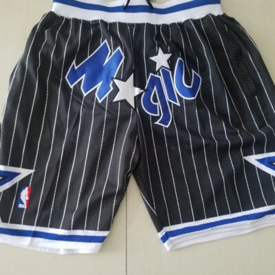 Just Don NBA Orlando Magic của Mitchell & Ness 1992-93 Black Basketball Team Shorts - Limited Shorts | NBA Shorts