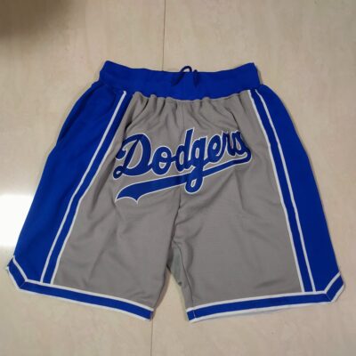Blue Gray SHORTS MLB JUST DON -  LA Dodgers - Limited Shorts | MLB Shorts