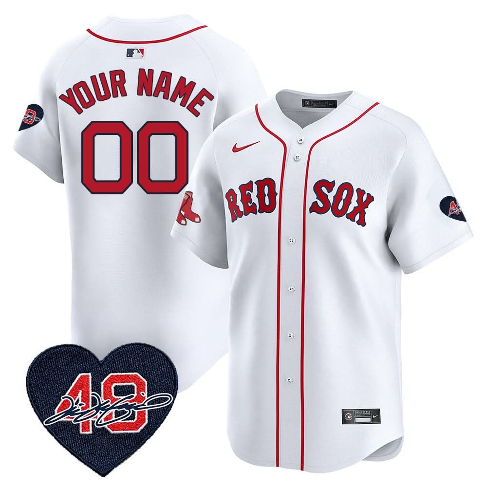 Red Sox Custom Jersey - Memorial Patch – All Stitched - Limited Jersey | MLB Jersey Red Sox Custom Jersey - Memorial Patch – All Stitched - Limited Jersey | MLB Jersey