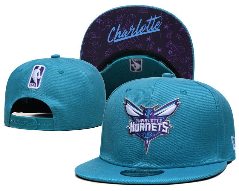 Charlotte Hornets Hat Mitchell & Ness NBA Team Logo Snapback Cap - Limited Hat | NBA HAT Charlotte Hornets Hat Mitchell & Ness NBA Team Logo Snapback Cap - Limited Hat | NBA HAT