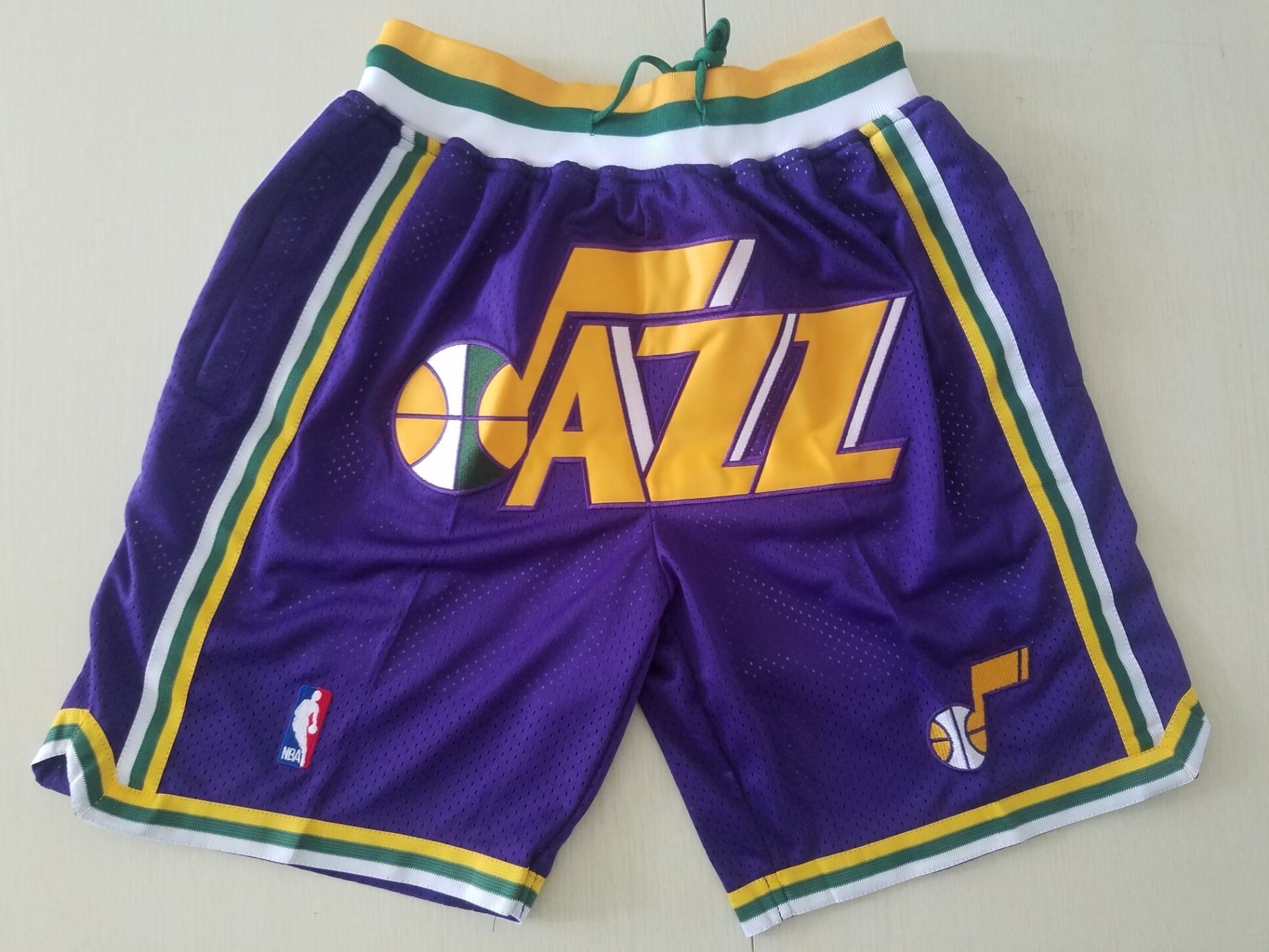 Just Don NBA Utah Jazz 1993-94 City Edition Basketball Team Shorts - Limited Shorts | NBA Shorts Just Don NBA Utah Jazz 1993-94 City Edition Basketball Team Shorts - Limited Shorts | NBA Shorts