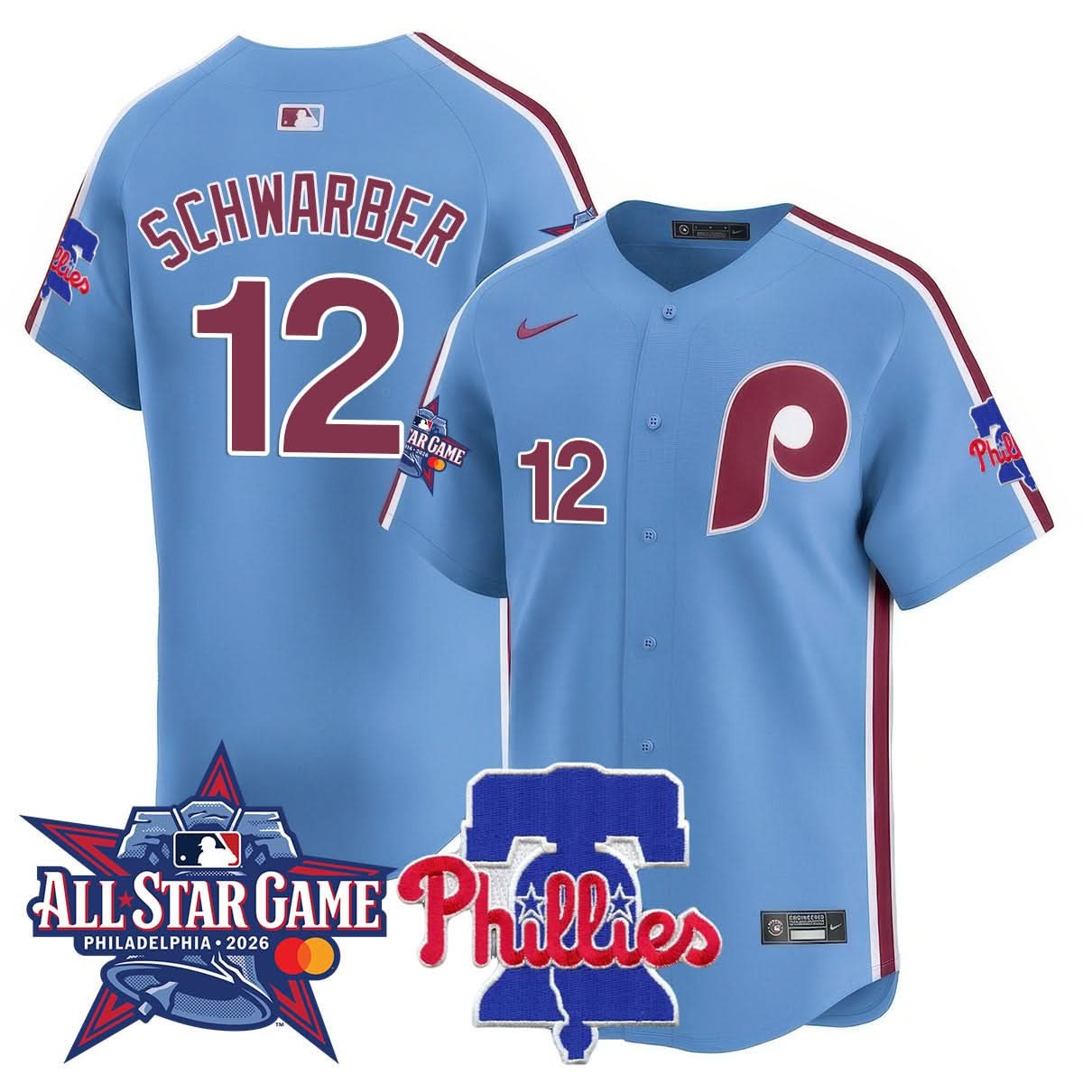 Philadelphia Phillies 2026 MLB All-Star Jersey - All Stitched - Limited Jersey | MLB Jersey Philadelphia Phillies 2026 MLB All-Star Jersey - All Stitched - Limited Jersey | MLB Jersey