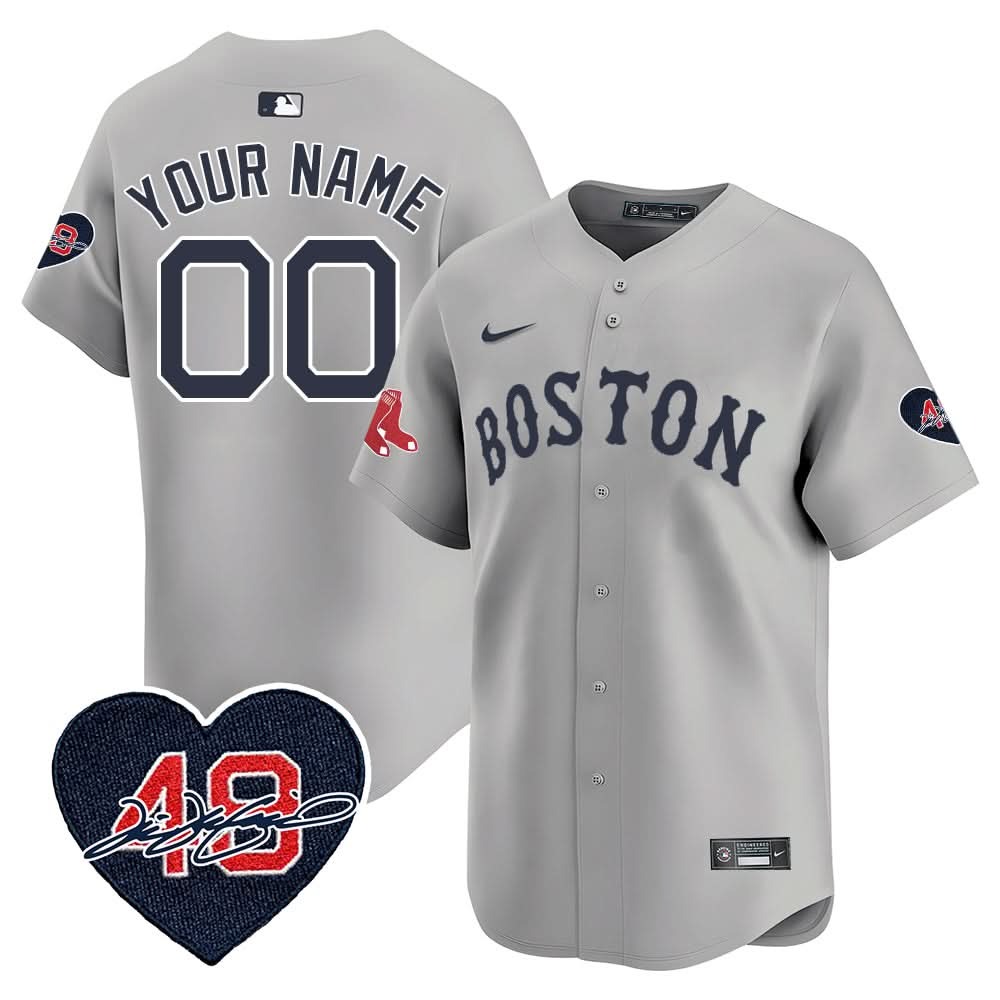 Red Sox Custom Jersey - Memorial Patch – All Stitched - Limited Jersey | MLB Jersey Red Sox Custom Jersey - Memorial Patch – All Stitched - Limited Jersey | MLB Jersey