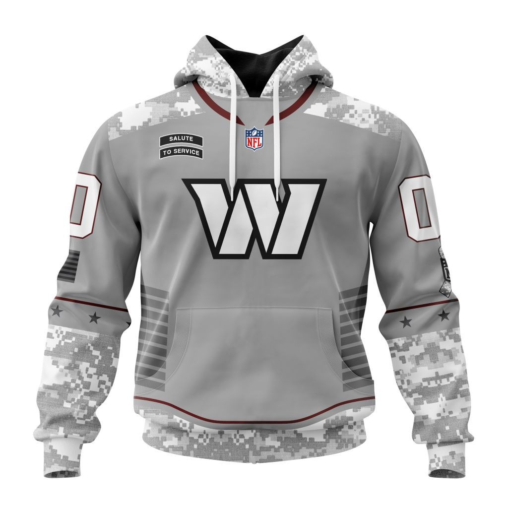 Washington Commanders | Light Weight Specialized Design Camo Salute Hoodie - Limited Hoodie | NFL Hoodie Washington Commanders | Light Weight Specialized Design Camo Salute Hoodie - Limited Hoodie | NFL Hoodie