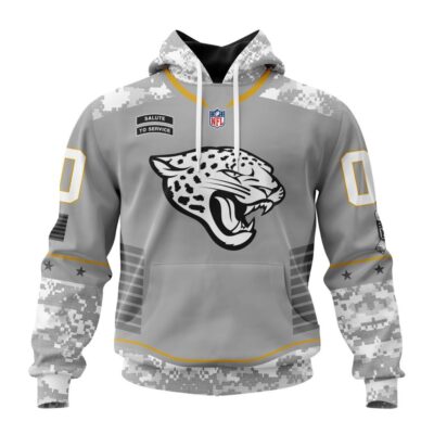 Jacksonville Jaguars | Light Weight Specialized Design Camo Salute Hoodie - Limited Hoodie | NFL Hoodie Jacksonville Jaguars | Light Weight Specialized Design Camo Salute Hoodie - Limited Hoodie | NFL Hoodie