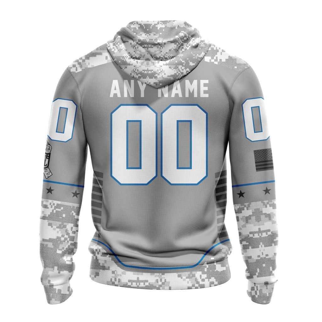 Detroit Lions | Light Weight Specialized Design Camo Salute Hoodie - Limited Hoodie | NFL Hoodie Detroit Lions | Light Weight Specialized Design Camo Salute Hoodie - Limited Hoodie | NFL Hoodie