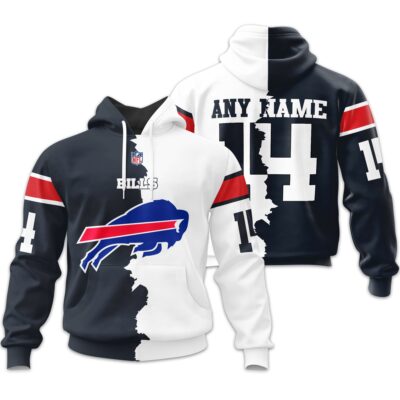 Buffalo Bills | Home Mix Away Hoodie - Limited Hoodie | NFL Hoodie