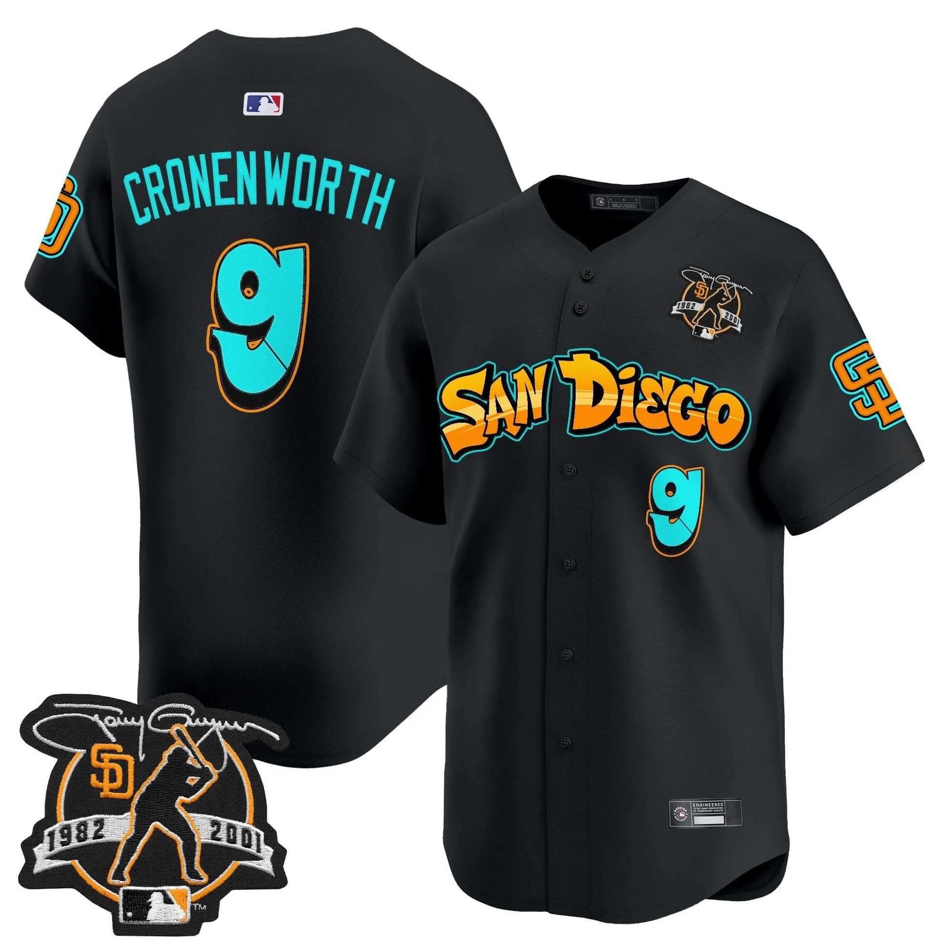 San Diego Padres 'Graffiti Barrio Edition' Vapor Premier Limited Jersey - All Stitched - Limited Jersey | MLB Jersey San Diego Padres 'Graffiti Barrio Edition' Vapor Premier Limited Jersey - All Stitched - Limited Jersey | MLB Jersey