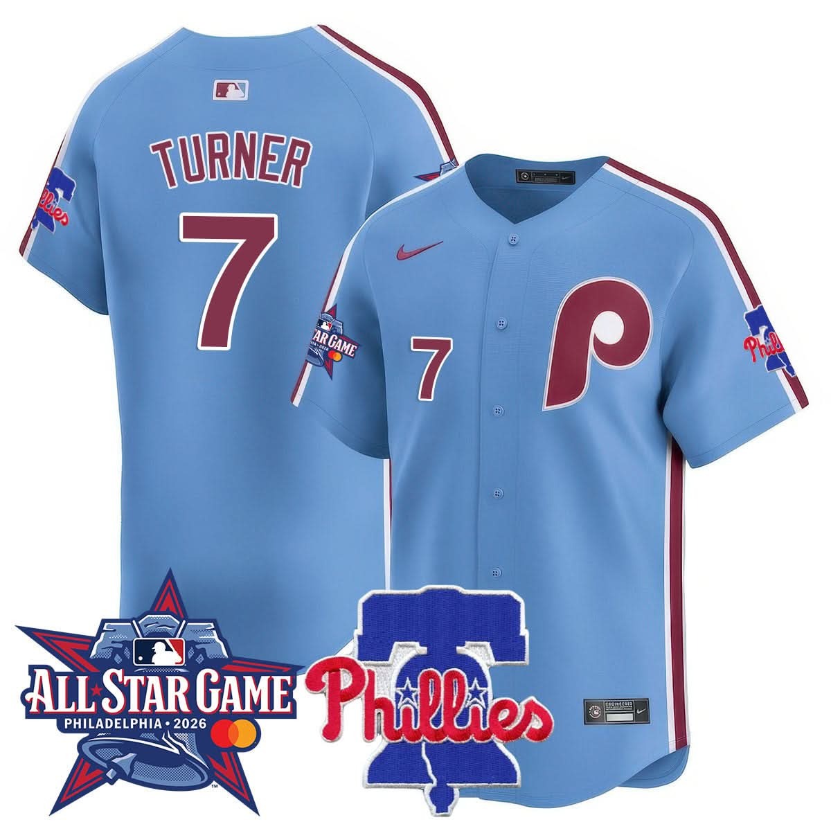 Philadelphia Phillies 2026 MLB All-Star Jersey - All Stitched - Limited Jersey | MLB Jersey Philadelphia Phillies 2026 MLB All-Star Jersey - All Stitched - Limited Jersey | MLB Jersey