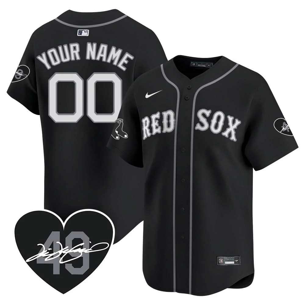Red Sox Custom Jersey - Memorial Patch – All Stitched - Limited Jersey | MLB Jersey Red Sox Custom Jersey - Memorial Patch – All Stitched - Limited Jersey | MLB Jersey
