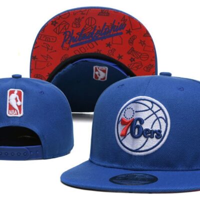 Philadelphia 76ers New Era Official Team Color 9FIFTY Snapback Hat - Limited Hat | NBA HAT