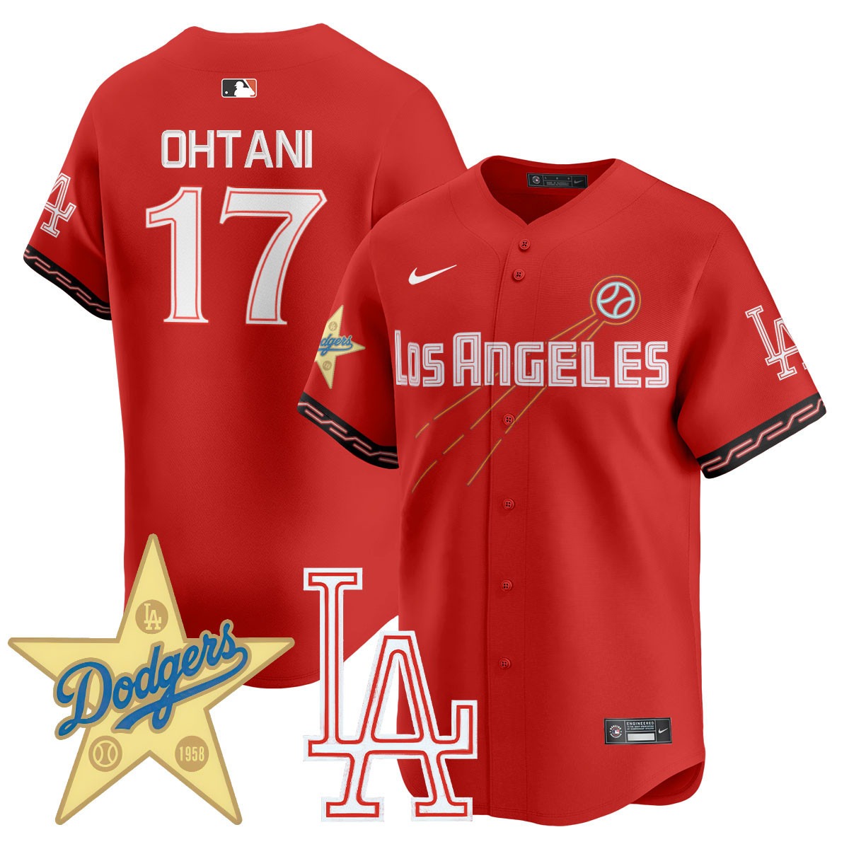 Los Angeles Dodgers City Connect Concept Jersey - All Stitched - Limited Jersey | MLB Jersey Los Angeles Dodgers City Connect Concept Jersey - All Stitched - Limited Jersey | MLB Jersey