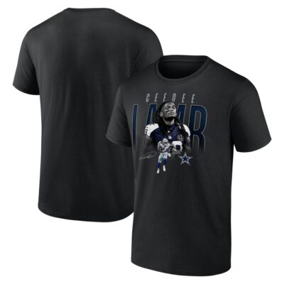 Men's Dallas Cowboys CeeDee Lamb Black Humble Shadow Player T-Shirt | NFl T-Shirt Men's Dallas Cowboys CeeDee Lamb Black Humble Shadow Player T-Shirt | NFl T-Shirt