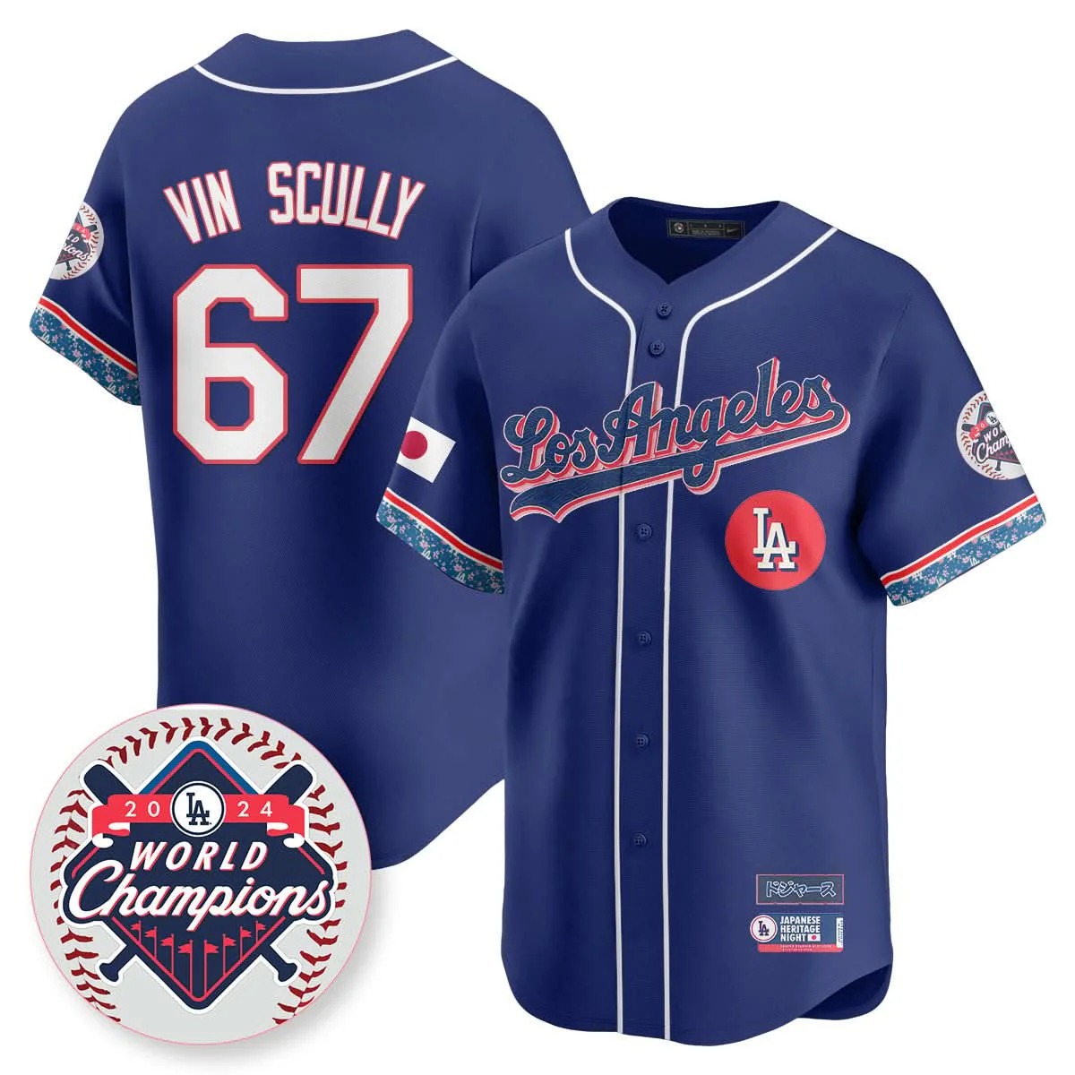 Los Angeles Dodgers Japanese Heritage Night Jersey - All Stitched - Limited Jersey | MLB Jersey Los Angeles Dodgers Japanese Heritage Night Jersey - All Stitched - Limited Jersey | MLB Jersey